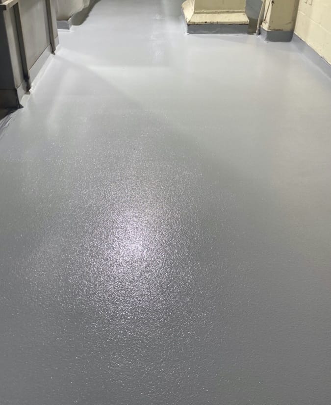 PU Coated Floor